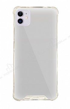 Dafoni Hummer Mirror iPhone 11 Aynal Silver Silikon Klf