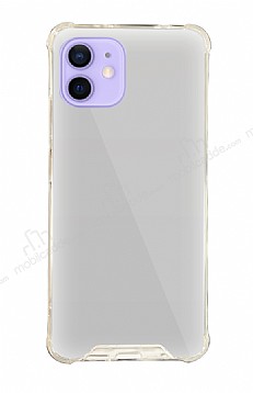 Dafoni Hummer Mirror iPhone 12 / 12 Pro 6.1 in Aynal Silver Silikon Klf