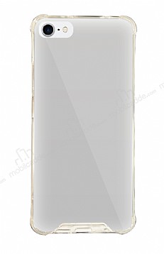 Dafoni Hummer Mirror iPhone SE 2020 Aynal Silver Silikon Klf