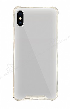 Dafoni Hummer Mirror iPhone X / XS Aynal Silver Silikon Klf