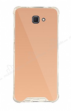 Dafoni Hummer Mirror Samsung Galaxy J7 Prime Aynal Rose Gold Silikon Klf