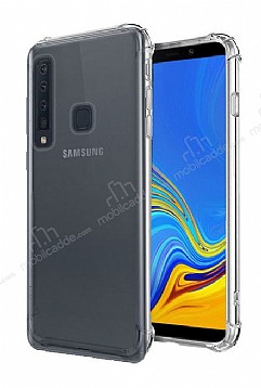 Dafoni Hummer Samsung Galaxy A9 2018 Ultra Koruma Silikon Kenarl effaf Klf