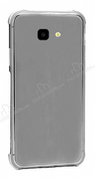 Dafoni Hummer Samsung Galaxy J4 Plus Ultra Koruma Silikon Kenarl Siyah Klf