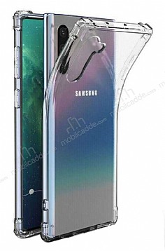 Dafoni Hummer Samsung Galaxy Note 10 Ultra Koruma Silikon Kenarl effaf Klf