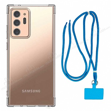 Dafoni Hummer Samsung Galaxy Note 20 Ultra Mavi Askl Ultra Koruma Klf