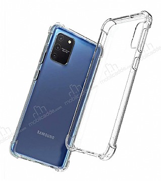 Dafoni Hummer Samsung Galaxy S10 Lite Ultra Koruma Silikon Kenarl effaf Klf