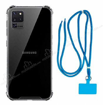 Dafoni Hummer Samsung Galaxy S20 Ultra Mavi Askl Ultra Koruma Klf