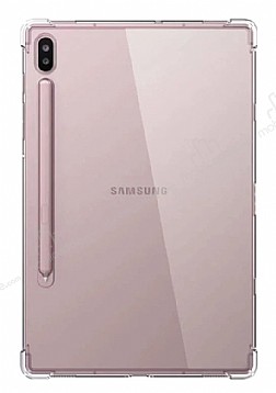 Dafoni Hummer Samsung Galaxy Tab S7 Plus T970 Ultra Koruma Silikon Kenarl effaf Klf