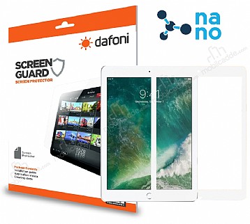 Dafoni iPad Air / iPad Air 2 / iPad 9.7 Nano Premium Tablet Beyaz Ekran Koruyucu