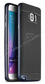 Dafoni iPaky Samsung Galaxy Note 5 Ultra Koruma Lacivert Klf