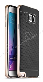 Dafoni iPaky Samsung Galaxy Note 5 Ultra Koruma Gold Klf