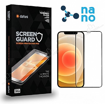 Dafoni iPhone 12 Mini Full Mat Nano Premium Ekran Koruyucu