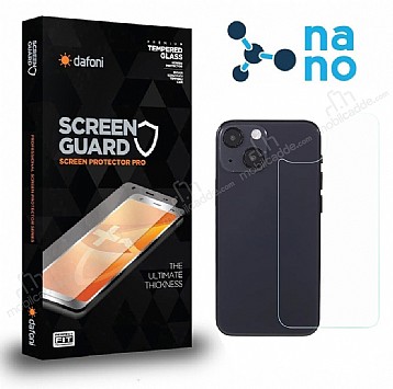 Dafoni iPhone 13 Nano Premium Arka Gvde Koruyucu