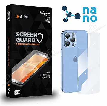 Dafoni iPhone 13 Pro Nano Premium Arka Gvde Koruyucu