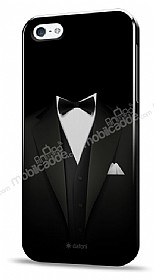 Dafoni iPhone SE / 5 / 5S Bow Tie Rubber Klf