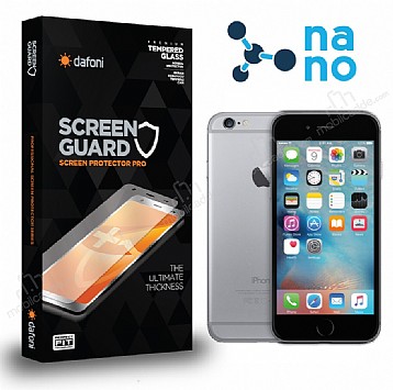 Dafoni iPhone 6 / 6S Nano Glass Premium n + Arka Cam Ekran Koruyucu