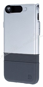 Dafoni iPhone 6 / 6S Makro Lens 1 cm Entegreli Ultra Koruma Silver Klf