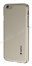 Dafoni iPhone 6 / 6S Metallic Thin Gold Rubber Klf