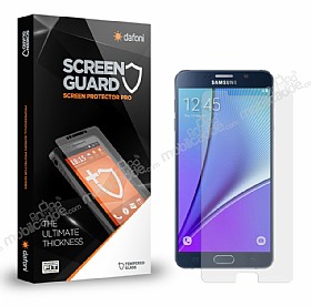 Dafoni Samsung Galaxy Note 5 Mat Tempered Glass Premium Cam Ekran Koruyucu