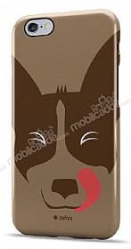 Dafoni iPhone 6 Plus / 6S Plus Big Face Dog Rubber Klf