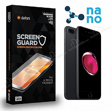 Dafoni iPhone 7 Plus / 8 Plus Nano Glass Premium Ön + Arka Cam Ekran Koruyucu