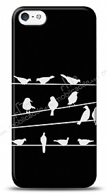 iPhone SE / 5 / 5S Birds Black Klf
