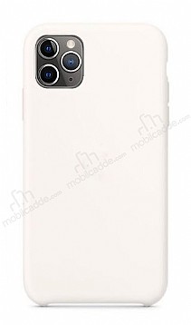 Dafoni Leather iPhone 11 Pro Beyaz Deri Klf