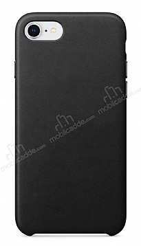 Dafoni Leather iPhone 6 / 6S Siyah Deri Klf
