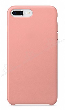 Dafoni Leather iPhone 7 Plus / 8 Plus Pembe Deri Klf