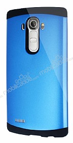 Dafoni LG G4 Slim Power Ultra Koruma Mavi Klf