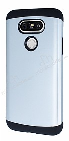 Dafoni LG G5 Slim Power Ultra Koruma Silver Klf