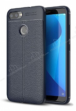 Dafoni Liquid Shield Premium Asus Zenfone Max Plus M1 ZB570TL Lacivert Silikon Klf
