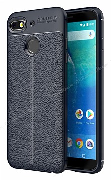 Dafoni Liquid Shield Premium General Mobile GM 8 GO Lacivert Silikon Klf