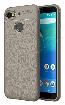 Dafoni Liquid Shield Premium General Mobile GM 9 GO Gri Silikon Klf