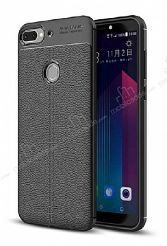 Dafoni Liquid Shield Premium HTC Desire 12 Plus Siyah Silikon Klf
