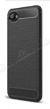 Eiroo Carbon Shield HTC Desire 12 Ultra Koruma Siyah Klf