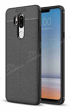 Dafoni Liquid Shield Premium LG G7 ThinQ Siyah Silikon Klf