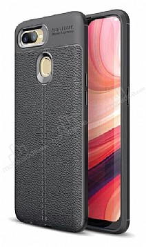 Dafoni Liquid Shield Premium Oppo AX7 / Oppo A5s Siyah Silikon Klf