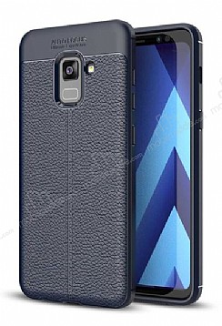 Dafoni Liquid Shield Premium Samsung Galaxy A6 2018 Lacivert Silikon Klf