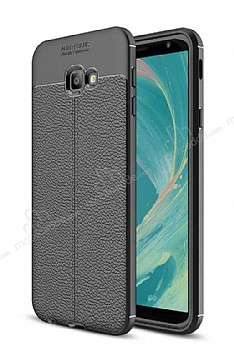 Dafoni Liquid Shield Premium Samsung Galaxy J4 Plus Siyah Silikon Klf