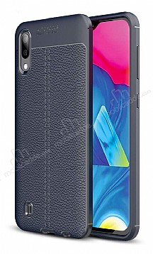 Dafoni Liquid Shield Premium Samsung Galaxy M10 Lacivert Silikon Klf