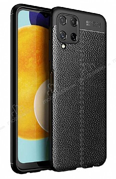 Dafoni Liquid Shield Premium Samsung Galaxy M22 Siyah Silikon Klf