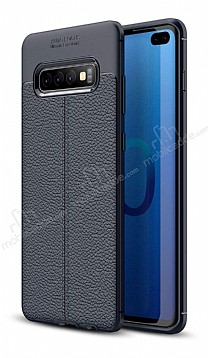 Dafoni Liquid Shield Premium Samsung Galaxy S10 Plus Lacivert Silikon Klf