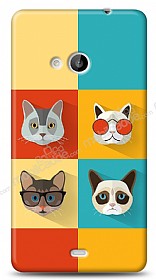 Microsoft Lumia 535 Four Cats Klf