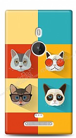 Nokia Lumia 925 Four Cats Klf