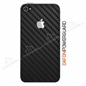 Dafoni PowerGuard iPhone 4 / 4S Arka Karbon Fiber Kaplama Sticker