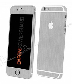 Dafoni PowerGuard iPhone 6 n + Arka + Yan Silver Kaplama Sticker