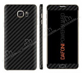 Dafoni PowerGuard Samsung Galaxy Note 5 n + Arka + Yan Karbon Fiber Kaplama Sticker