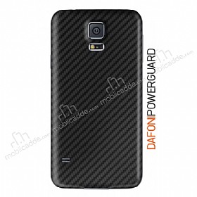 Dafoni PowerGuard Samsung Galaxy S5 Arka Karbon Fiber Kaplama Sticker
