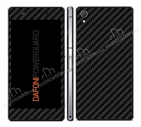 Dafoni PowerGuard Sony Xperia Z2 n + Arka + Yan Karbon Fiber Kaplama Sticker